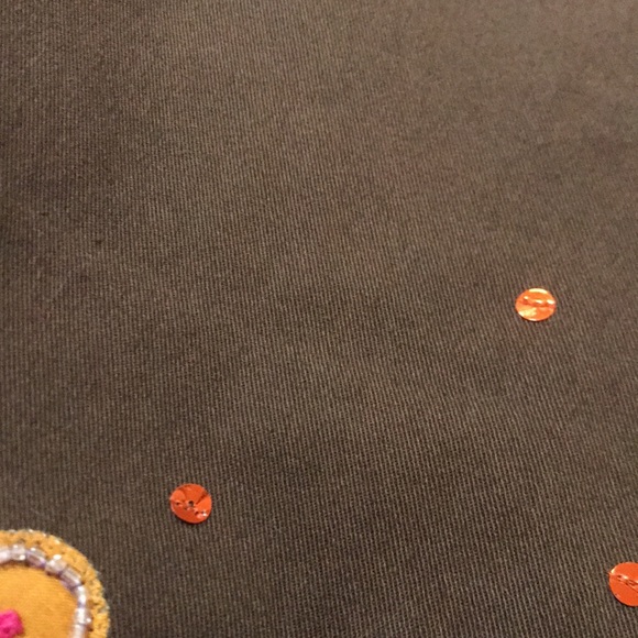 🌸NEW🌸 Moschino Cheap and Chic Vintage Rare Flower Sequin Skirt - Picture 5 of 16